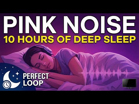 10 Hours Pink Noise Soundscape | Sleep Deeply, Focus Better, Stress Free