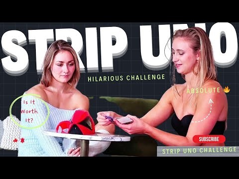 Hilarious Strip UNO Challenge: Who Skips Their Turn? 😱