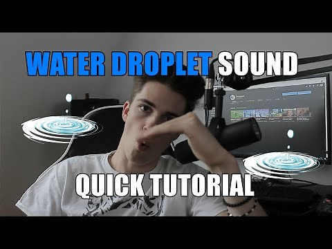 How to Make a Water Drop Sound With Your Mouth