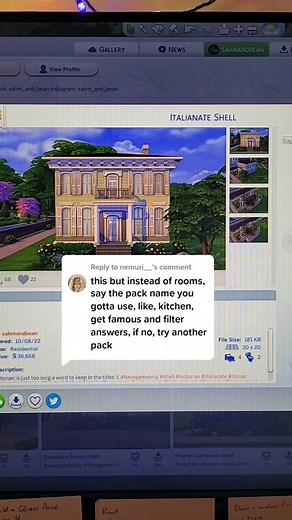 Sims 4 Gymnastics: Aspiring Athlete Bean Builds Training Space