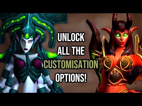 HOW TO CUSTOMISE WARLOCK SUMMONS & HOW TO UNLOCK EVERY SINGLE CUSTOMISATION OPTION IN WOW