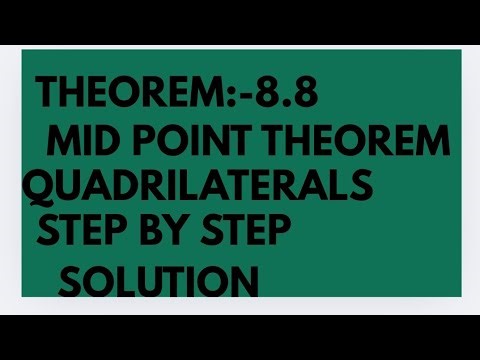 The Midpoint Theorem - A Simple Proof
