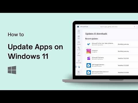 How to Update Apps on Windows 11