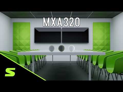 MXA320 Table Array Microphone Product Overview