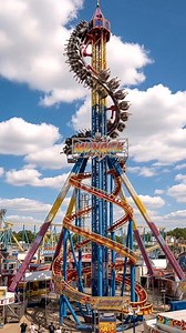 Amusement Park Ride Attraction Malfuction and Collapse #worlddisaster #fyp #viral #reels | World Disaster