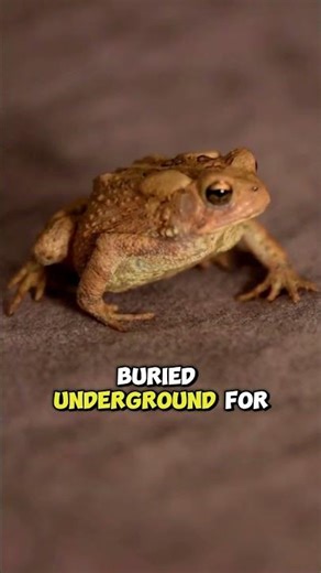 Some Frogs Can Play Dead for Months 🐸 || #frogs #animals #nature