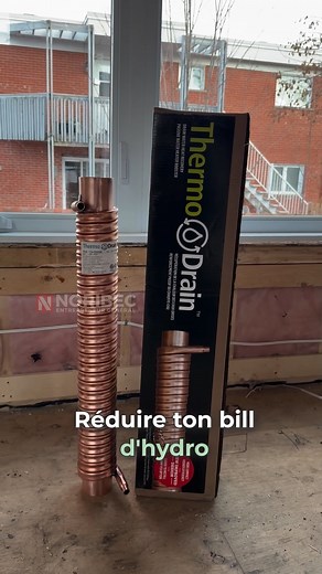 🏡Voici ce qu'il te faut pour réduire considérablement ton bill d'hydro!⚡️🌳 Cet appareil se détaille présentement à 379$ sur Thermodrain.ca 💰Profite du code promo NORIBEC10 pour l'avoir à prix réduit! #GCR #autoconstruction #entrepreneur #Laval #maison #renovation #construction #montreal #immobilier #résidentiel #efficacitéénergétique | Noribec
