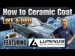 How to Ceramic Coat a Car LIKE A PRO (Full Step-By-Step Tutorial Using Luminus Products)