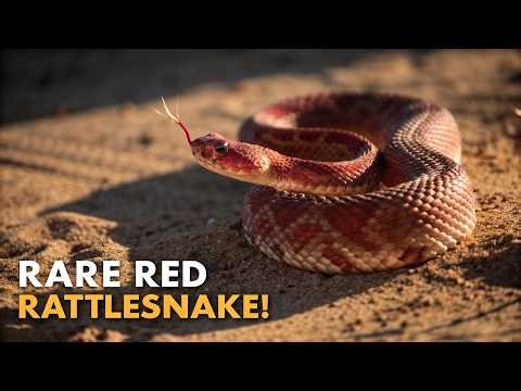 Red Diamond Rattlesnake California’s Ruby-Backed Rumbler (Rare Desert Predator)