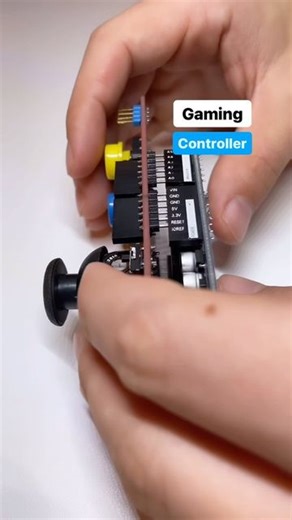 arduiNote on Instagram: "DIY Playstation Xbox Controller Project with Joystick Arduino Shield #arduino #electronics #gaming #engineering #automation #viral"