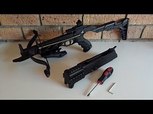 OLD Installing the CrossTactics Rapid Fire Magazine onto the Alligator Tactical Crossbow
