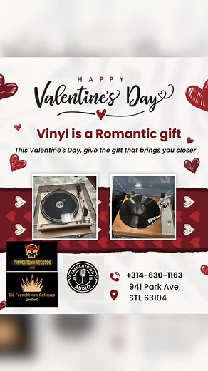 Plenty of beautiful vintage and new record players available. Stop by today and pick one up for your loved one! | Frenchtown Records, Antiques & More | Facebook