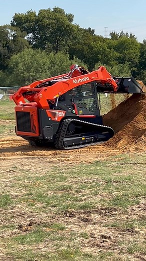 The new Kubota SVL110-3 in action!! These units will be arriving spring 2026! This is a ride and drive demo for dealers at Kubota Connect in Grapevine, TX. | Asheboro Kubota