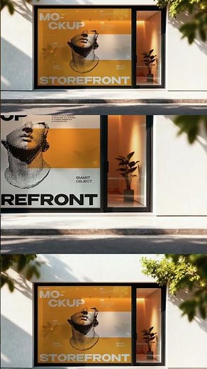 Storefront Mockup Graphic Download