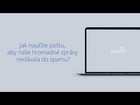 TianDe - nastavení Gmailu na počítači