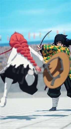 Tanjiro vs. The Red-Haired Swordsman! An Interdimensional Crossover Battle