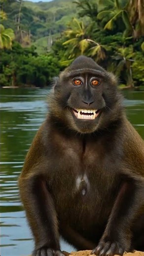 Caught on Camera: Monkey’s Hilarious Reaction in the Jungle | Boharaflix #shors #short