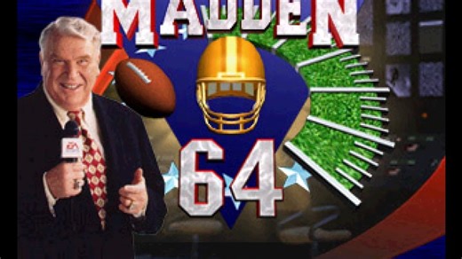 N64老游戏：劲爆美式橄榄球64 MADDEN 64