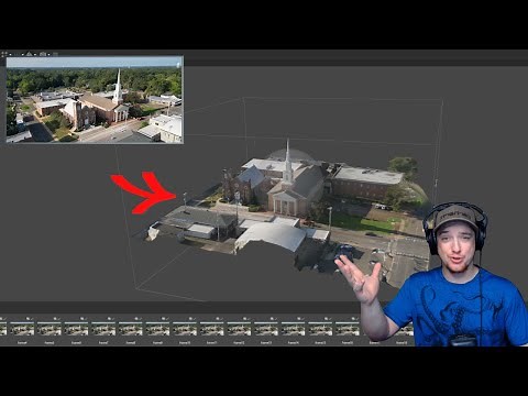 Transform Drone Footage into Stunning 3D Models | Metashape Tutorial for Beginners