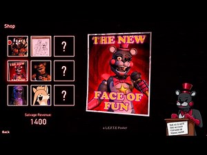 Five Nights at Freddy's 6: Freakshow - Shop + Extra