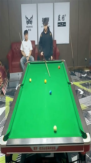 Billiards Trick Shot: Explosive 9-Ball Domino Effect #billiards #funny #shorts #8ballpool #pool