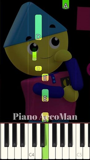 🎵 Learn the Netflix Charlie’s Colorforms City Theme Song on Piano! 🎵