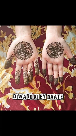 diwano ki ey batte ❤️ #mehndi #henna #shorts