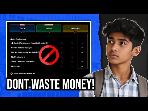 PW Infinity vs Infinity Pro Batch ♾️ | HONEST REVIEW!