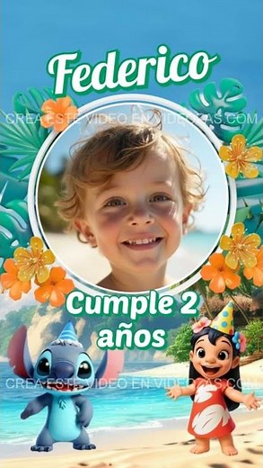 ► Crear INVITACION LILO Y STITCH con tu Foto | WHATSAPP | DIGITAL