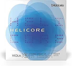 D'Addario Helicore Viola Single A String, Long Scale, Heavy Tension