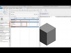 What is the difference between type and instance parameter in Revit?- Tutorial