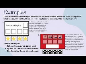 Using a Token Economy System