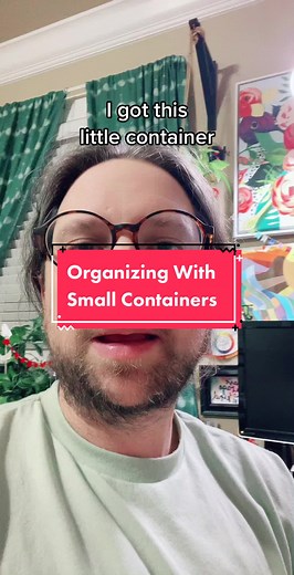 Organizing Craft Supplies with Small Containers