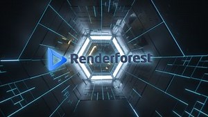 Hi-Tech Tunnel Logo Reveal (16 Second Version) | Renderforest