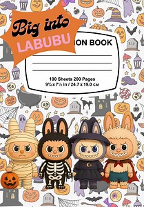 Halloween Composition Book Cover - Etsy