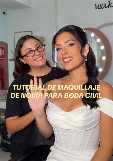 Tutorial de Maquillaje de Novia para Boda Civil