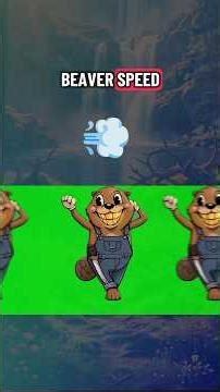 BEAVER SPEED! sing with me 😍🦫