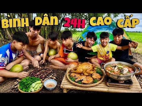 Anh Ba Phải | Thử Thách 24H Cắm Trại Cùng Anh Phú Tập Đặc Biệt - Siêu Hài Hước - BD & CC ⛺