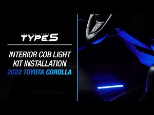How to Install Interior LED on Toyota Corolla - TYPE S Formula DRIFT Smart Interior Glow Kit