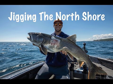 Jigging Lake Trout on Minnesota's North Shore of Lake Superior!