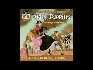 Mary Poppins Walt Disney read-along (illustrated book) 1967