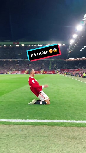 Cristiano Ronaldo's Hat-Trick Hero Moment at Manchester United