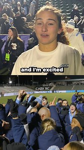 Where dreams are made of 🙌 Bella Gaetino speaks after UNC Women's Soccer's win over Duke in the Women’s College Cup semifinals. #WCollegeCup | NCAA Soccer