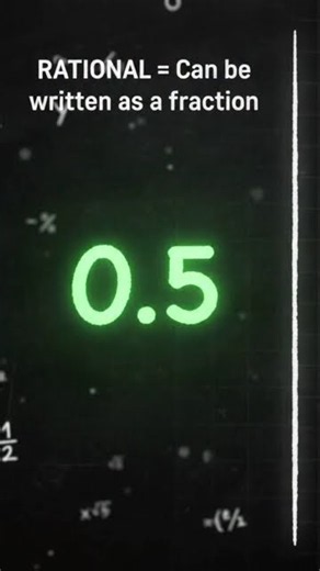 #Rational vs Irrational Numbers: Difference in 10 Seconds!