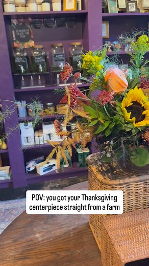 18 reactions | Featuring tarragon, asparagus greens, mustard greens and three types of edible flowers. You have until Tuesday at noon to order your Thanksgiving flowers  | Midtown Bramble & Bloom | Facebook