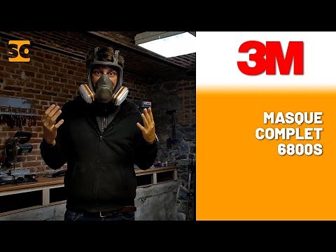 Le Masque complet 6800S - 3M hyper confortable !