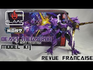 [Francais] Revue Video - Flame Toys - Furai Model - Beast Megatron Model Kit
