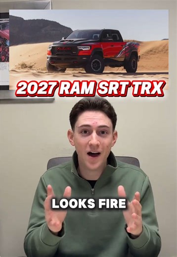 The 2027 RAM SRT TRX is coming to Hayes. Watch this video till the end to see what awesome features it has! 🔥 #Hayes #2027RAM #2027RAMTRX #RAMTRX #RAMTRXSRT
