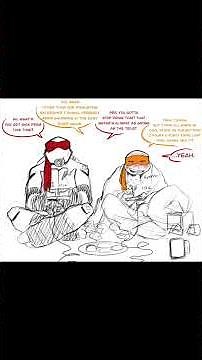 Indie's Tmnt comic dub Mikey Sick #saverottmnt