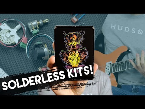Solderless Guitar Wiring Kit Unboxing & Installation - Mad Hatter Guitar Products Terminator System